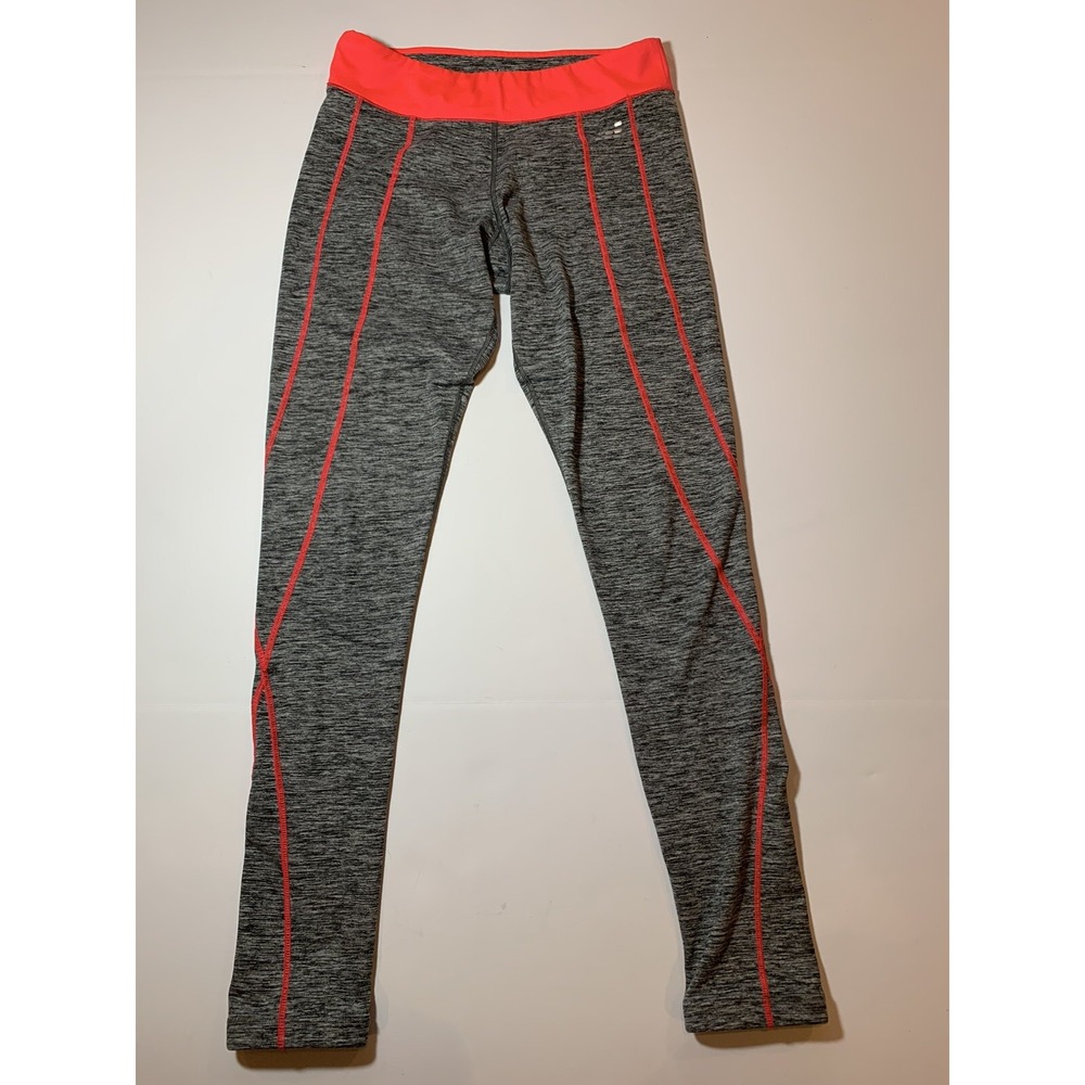 BCG Gray Hot Pink  Yoga Workout Gym Athletic Lounge Leggings Pant Stretch Small